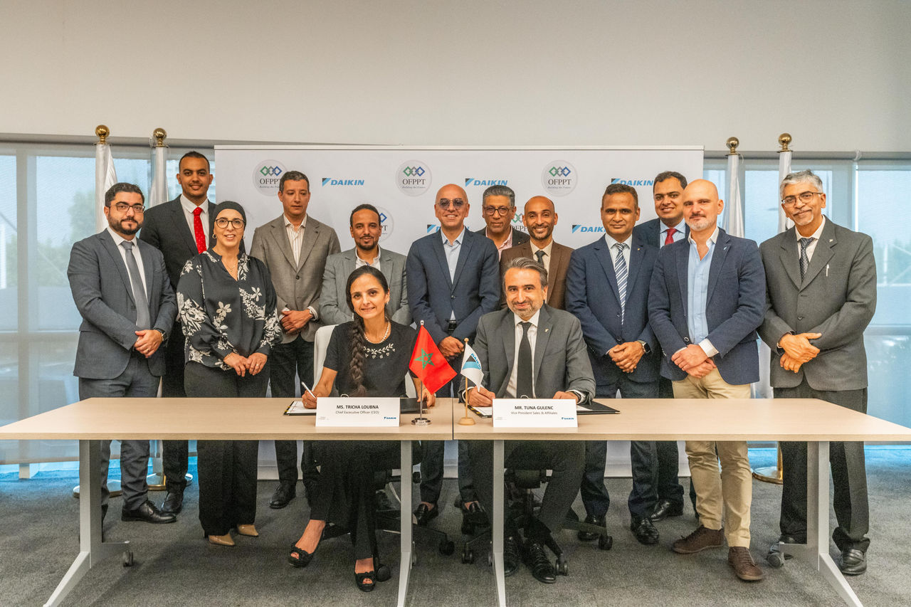 Daikin steps up to lead the HVAC-R industry in Morocco