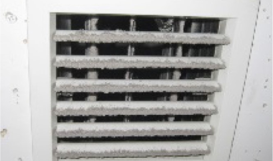 Dirty ventilation vent